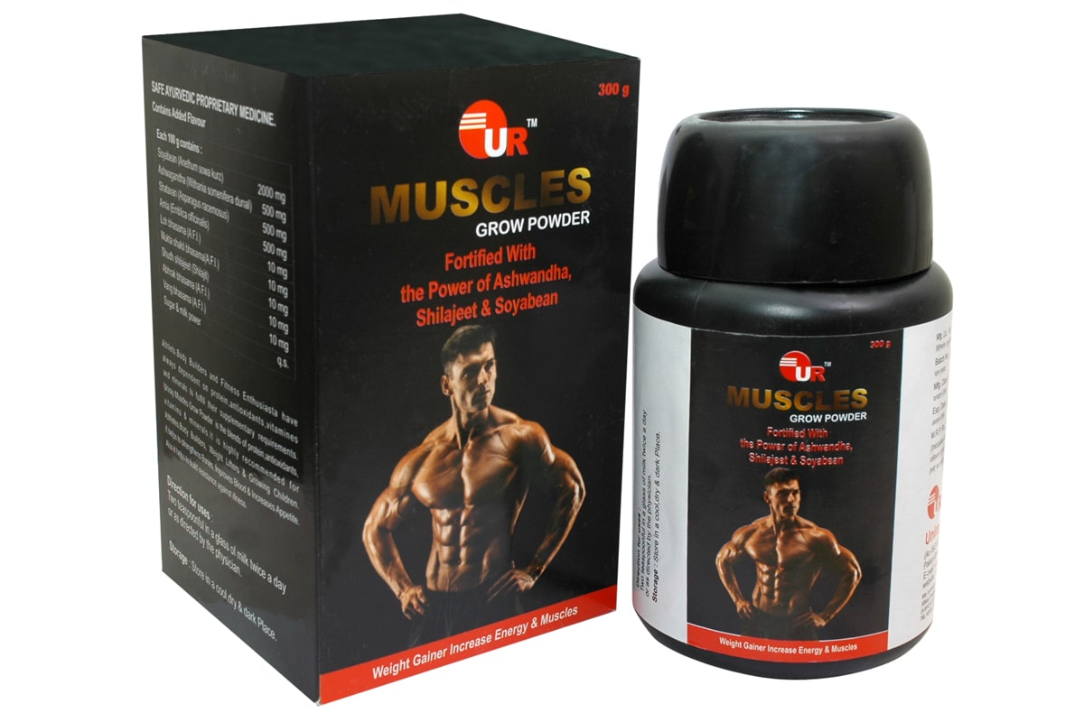muscles grow powder